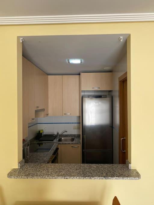 Atico Con Terraza, Piscina Y Gimnasio Appartement Vilagarcia de Arousa Buitenkant foto