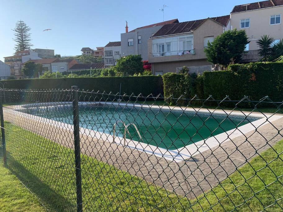 Atico Con Terraza, Piscina Y Gimnasio Appartement Vilagarcia de Arousa Buitenkant foto